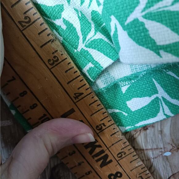 J.crew Factory Leaf Print Chino Shorts Size 6 - Picture 6 of 9